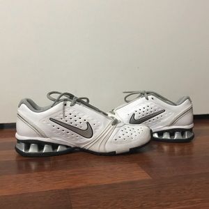 Nike REAX White and Silver